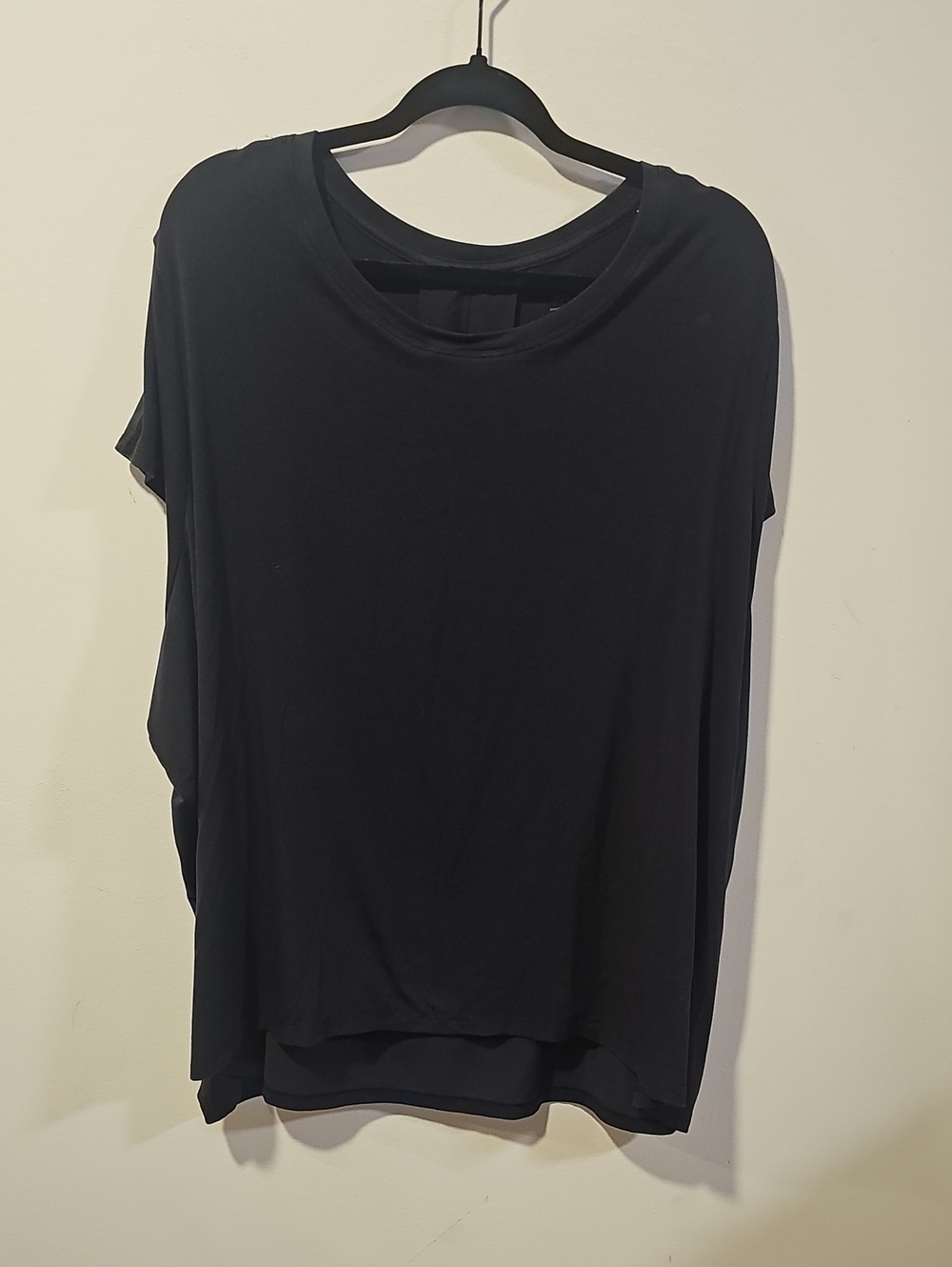 Athleta Black Easy Crew Neck Tunic